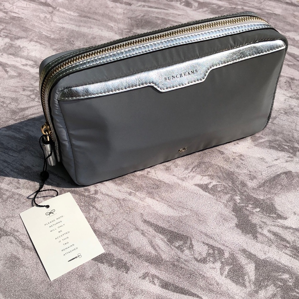 Anya Hindmarch Classic Nylon Travel Suncream Pouch
